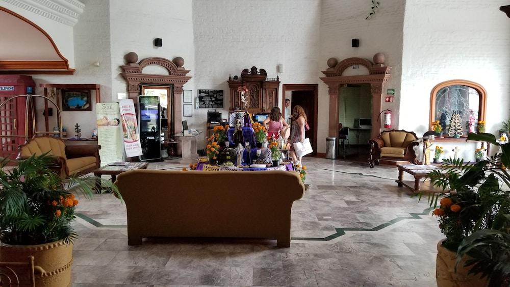 Gran Hotel Hacienda De La Noria Aguascalientes Esterno foto Lobby
