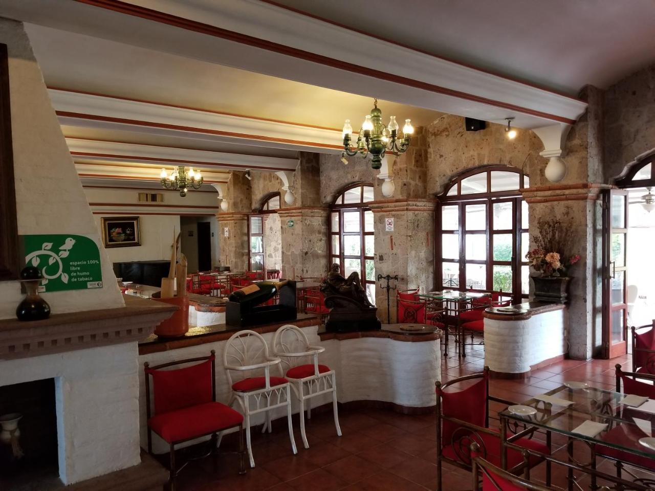 Gran Hotel Hacienda De La Noria Aguascalientes Esterno foto Interior of the restaurant